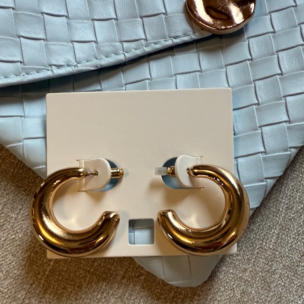 Gold Hoop Earrings